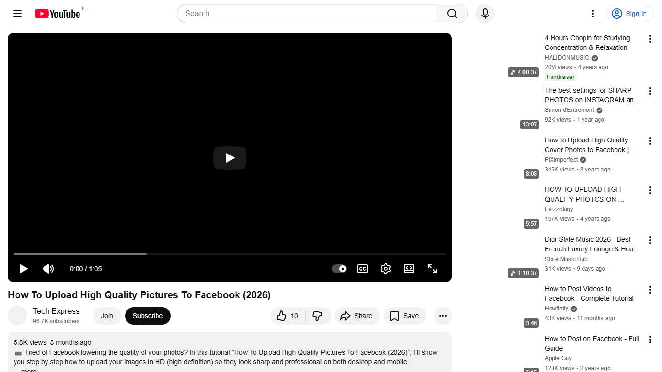 How To Upload High Quality Pictures To Facebook (2026) - YouTube